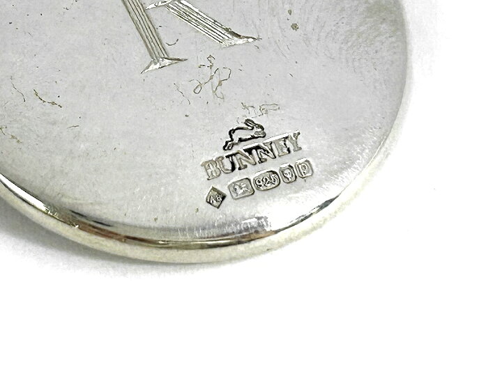 楽天市場】BUNNEY バニー 英国製 925 Silver 34mm Hand Engraved Badge 