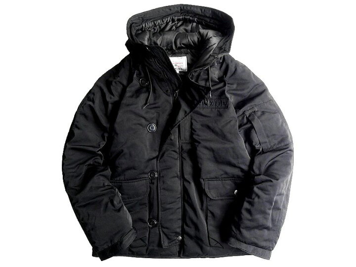 楽天市場】AVIREX アヴィレックス HB HOODIE JKT 中綿 フーデッド 