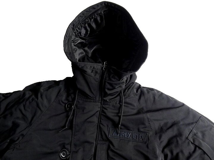 楽天市場】AVIREX アヴィレックス HB HOODIE JKT 中綿 フーデッド  