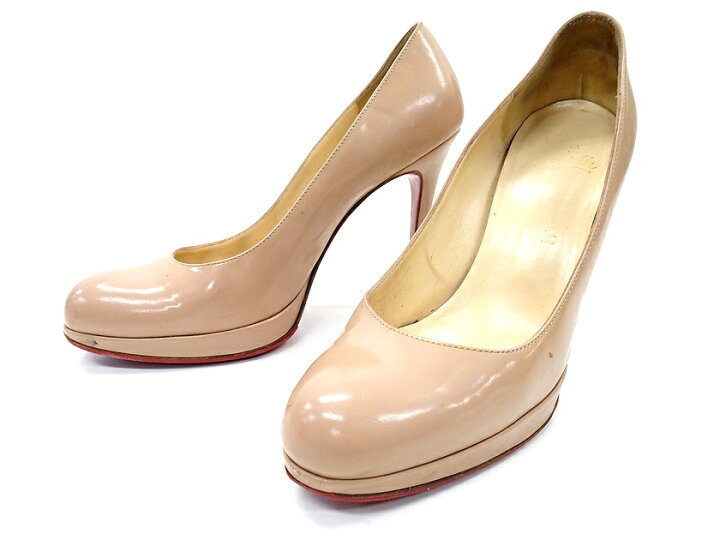 楽天市場】中古 Christian Louboutin Paris クリスチャン ルブタン 