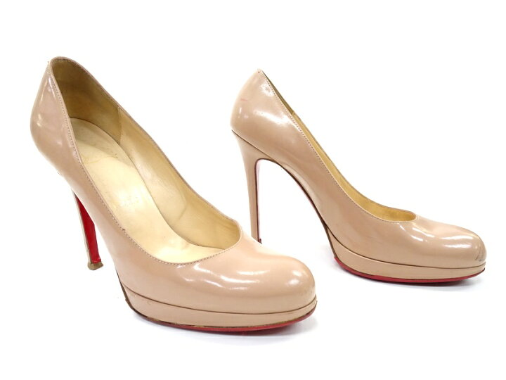 楽天市場】中古 Christian Louboutin Paris クリスチャン ルブタン 