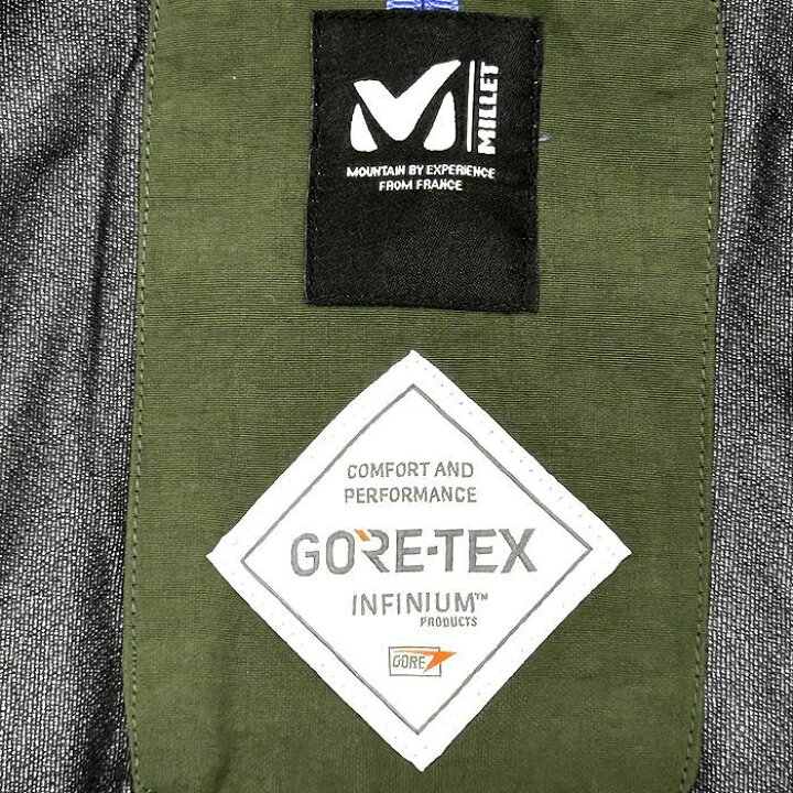 楽天市場】MILLET ミレー GORE-TEX INFINIUM スタンドカラー ジップ 