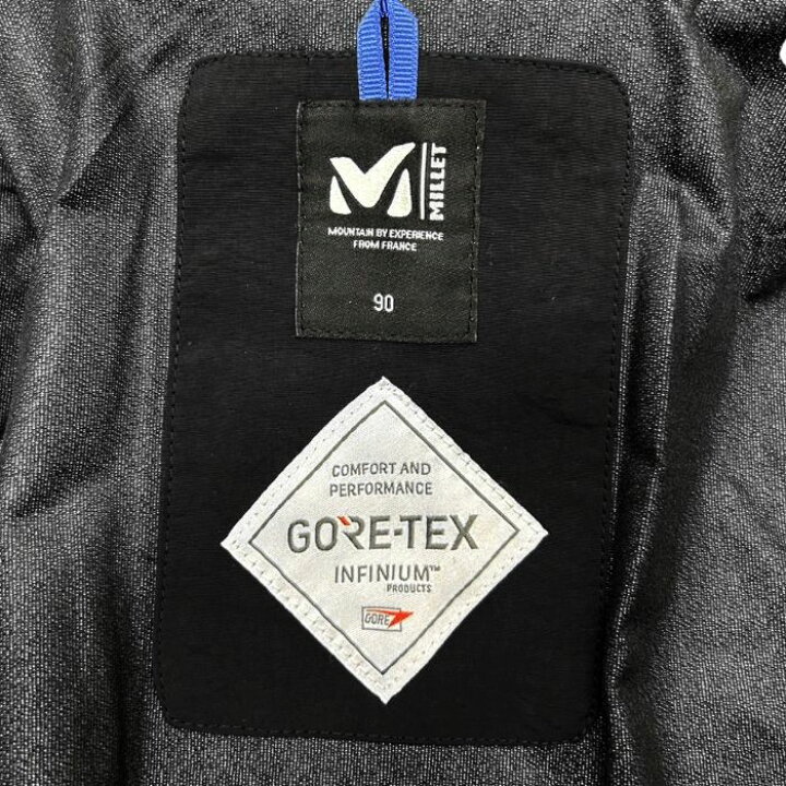 楽天市場】MILLET ミレー GORE-TEX INFINIUM スタンドカラー ジップ  