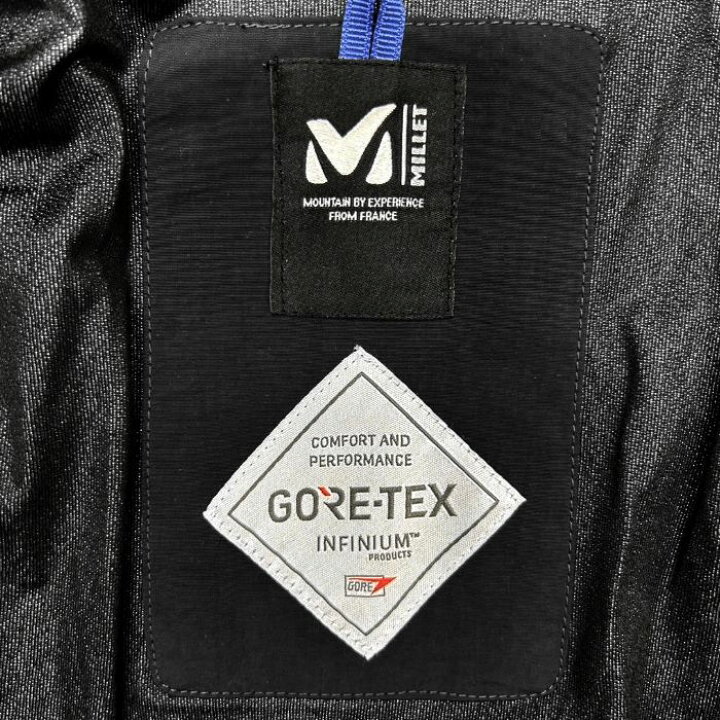 楽天市場】MILLET ミレー GORE-TEX INFINIUM スタンドカラー ジップ 
