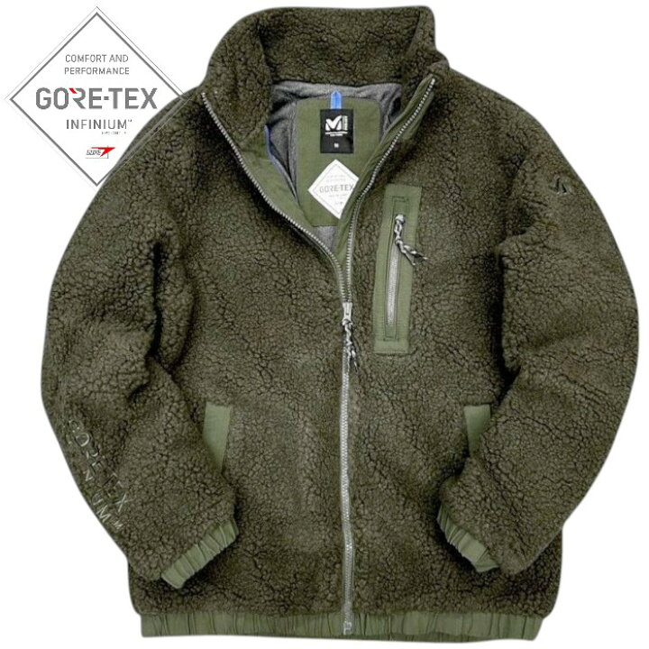 楽天市場】MILLET ミレー GORE-TEX INFINIUM スタンドカラー ジップ 