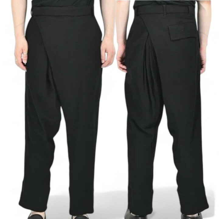 楽天市場】JULIUS ユリウス 7 日本製 Tuck Up Wraping Pants コットン 