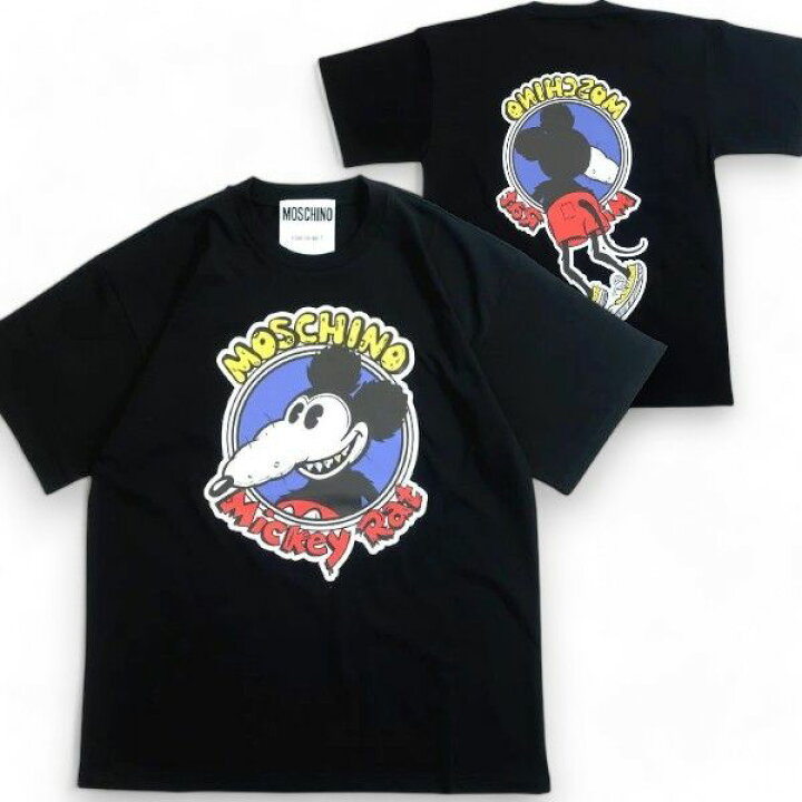楽天市場】MOSCHINO COUTURE! モスキーノ イタリア製 Mickey Rat 