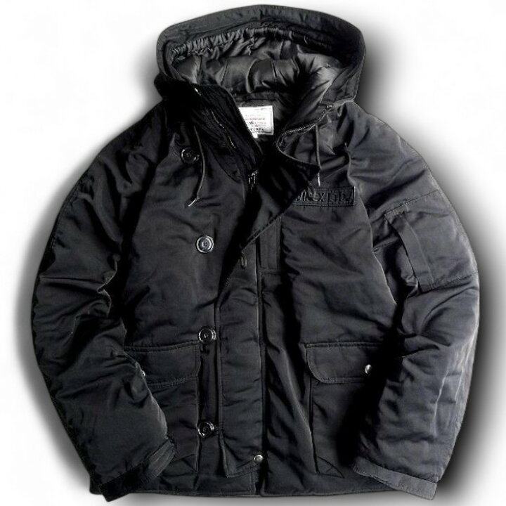 楽天市場】AVIREX アヴィレックス HB HOODIE JKT 中綿 フーデッド 