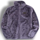 MILLET ミレー アリジャケット ボア フリース ジャケット 裏起毛 ワンポイント ロゴ 刺繍 MVQFJ-80172 パープル 90-01…