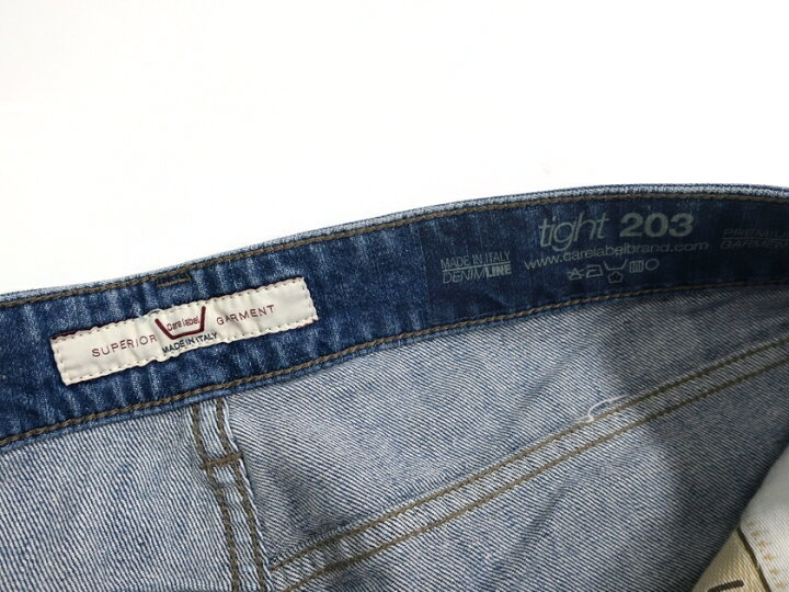楽天市場】Carelabel ケアレーベル イタリア製 tight 203 ユーズド 