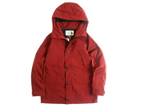 【中古】【新古品・未使用品】THE NORTH FACE ノースフェイス WHITE LABEL ホワイトレーベル POHONO SAFARI JACKET フーデッド サファリジャケット ブルゾン エンジ M-01 L-02▲116▼00220k03