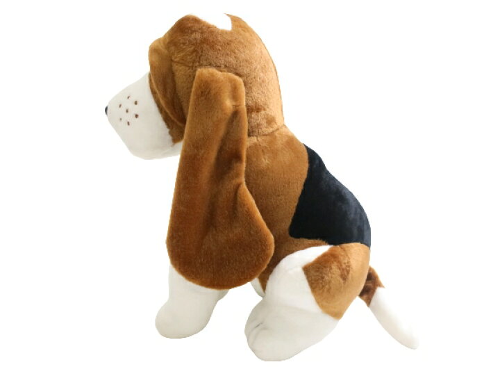 楽天市場 Hush Puppies 特大 ハッシュパピー 限定 クラシックパピー バセットハウンド 犬 ぬいぐるみ ブラウン ホワイト ブラック ミドルサイズ 0 k08 Crawler