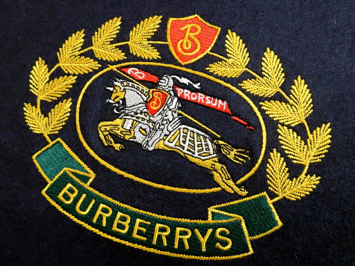 楽天市場】BURBERRY バーバリー スコットランド製 ラージエンブレム 