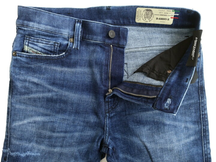 楽天市場】DIESEL ディーゼル イタリア製 D-AMNY-X SKINNY STRETCH 