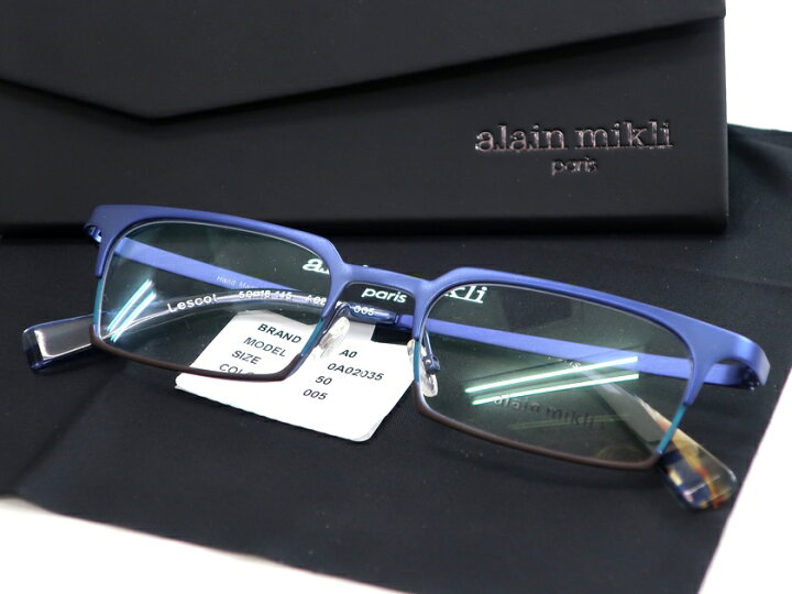 楽天市場】alan mikli アランミクリ イタリア製 Lescot スクエア 