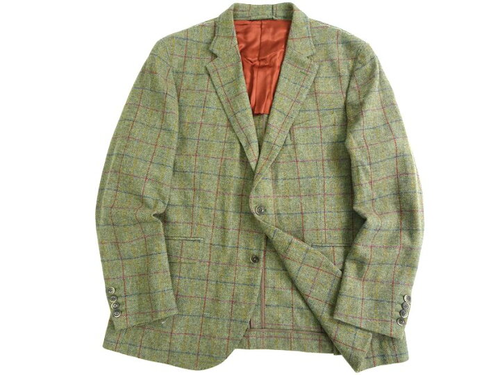 HACKETT LONDON ハケット ロンドン HM MYF TEAL CHK LoroPiana LINEN  