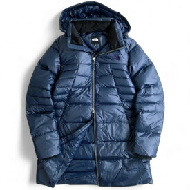 【中古】【新古品・未使用品】THE NORTH FACE ノースフェイス W'S REAH DOWN PARKA DWR 耐久撥水加工 PREMIUM DUCK DOWN使用 フーデッド ダウンコート ダウンパーカ レディース NFC1DG80 ネイビー 80(XS)- 03 85(S)-01 90(M)-02▲026▼20401k01