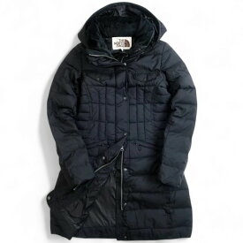 【中古】【新古品・未使用品】THE NORTH FACE ノースフェイス W'S KATIE DOWN JACKET PREMIUM GOOSE DOWN フード付 ダウンコート ジャケット レディース NYJ1DF91 ブラック 75(XS)-01 80(S)-02 85(M)-03▲043▼20607k17