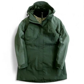 【中古】【新古品・未使用品】THE NORTH FACE ノースフェイス W'S FUSEFORM TRICLIMATE COAT HYVENT 耐久撥水DWR 3way 中綿入りフルライナー付き フーデッド コート レディース NVC2YG80 オリーブブラック 80(XS)-01 85(S)-02 ▲043▼30302k02