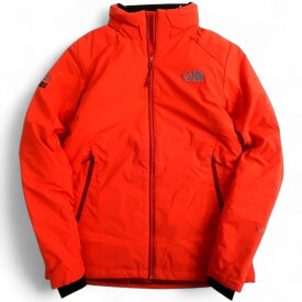 【中古】【新古品・未使用品】THE NORTH FACE ノースフェイス W'S VX FLEX JACKET SUMMIT SERIES 中綿入 フード付 フレックス スーパーストレッチ ジップアップ ジャケット レディース NFJ3NG80 ホットレッド 80(XS)-01 85(S)-02▲043▼30228k04