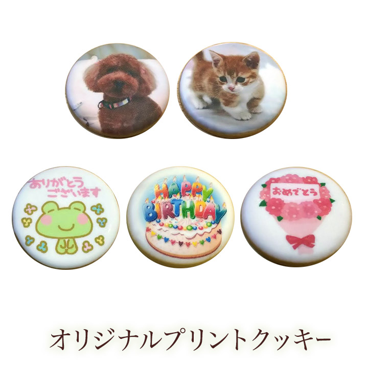 配送員設置送料無料 オリジナルプリントクッキー ギフト 5☆大好評 焼き菓子 クッキー プレゼント