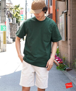 Hanes、Tシャツ・カットソーHanes/ヘインズPOCKETT−SHIRT、Tシャツ・カットソー商品画像
