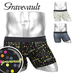 Gravevault、ボクサーパンツGravevault/グレイブボールトDotメンズショートボクサーパンツ、ボクサーパンツ商品画像