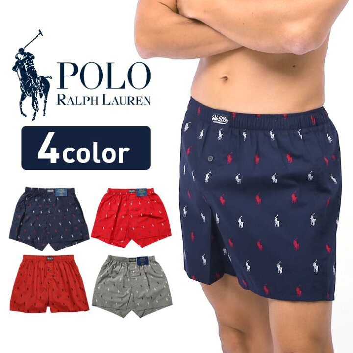 楽天市場 Polo Ralph Lauren ポロ ラルフローレン トランクス メンズ アンダーウェア 下着 前開き おしゃれ シンプル かっこいい 綿 おすすめ ラルフ ゆったり 大きいサイズ 人気 ロゴ ドット ブランド 男性 プレゼント プチギフト 誕生日プレゼント 彼氏 父 息子 ギフト