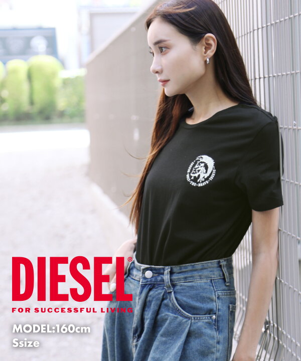 楽天市場】【3枚セット】DIESEL ディーゼル レディース Tシャツ 