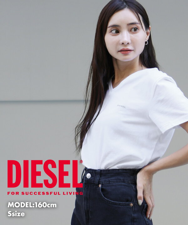 楽天市場】【3枚セット】DIESEL ディーゼル レディース Tシャツ 