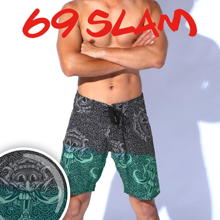 楽天市場 69slam ロックスラム 水着 短パン サーフパンツ メンズ おしゃれ かわいい 総柄 海パン ボードショーツ 父の日 ブランド 男性 プレゼント プチギフト敬老の日 誕生日プレゼント 彼氏 父 ギフト 記念日 Crazy Ferret