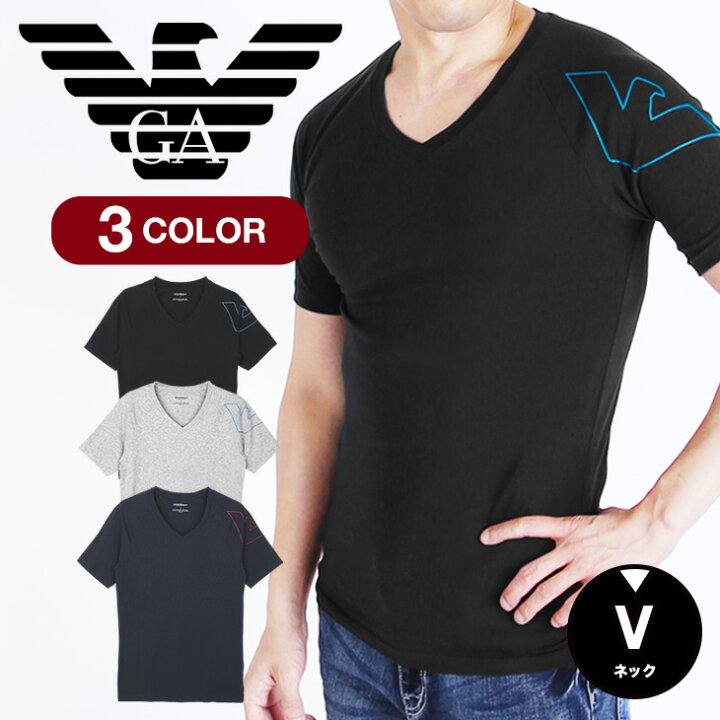 楽天市場 エンポリオ アルマーニ Emporio Armani Tシャツ カットソー メンズ 綿 かっこいい おしゃれ ロゴ ワンポイント シンプル 黒 タイト グレー ブラック ブランド 男性 プレゼント プチギフト 誕生日プレゼント 彼氏 父 息子 ギフト 記念日 送料無料 誕生日 Crazy