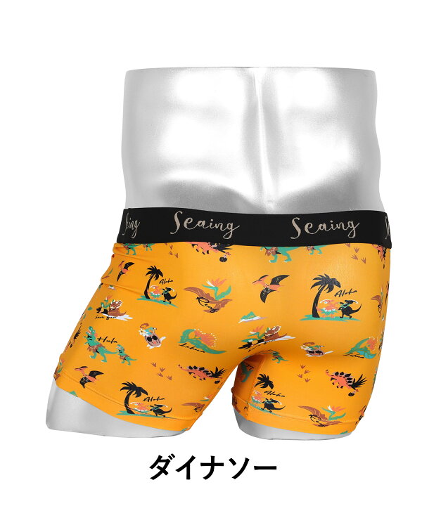 Seaing シーング すぐ乾く アンダーウェア 下着 ツルツル おしゃれ ボクサーパンツ 水着インナー 人気 メンズ かっこいい おすすめ 速乾