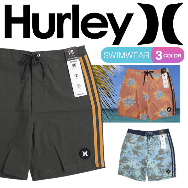 楽天市場 Hurley ハーレー サーフパンツ メンズ 水着 綿 おしゃれ かっこいい 水着 ボードショーツ 海水パンツ 海パン おすすめ 人気 水陸両用 無地 花柄 迷彩 ブランド 男性 プレゼント 誕生日プレゼント 父 ショートパンツ ハーフパンツ 半パン 短パン ショーツ