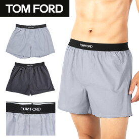 TOM FORD トムフォード トランクス メンズ アンダーウェア 下着 前開き おしゃれ かっこいい 高級 ハイブランド おすすめ 人気 綿100% コットン 無地 ロゴ ワンポイント ブランド 男性 紳士 プレゼント プチギフト 誕生日プレゼント 彼氏 父 息子 ギフト 記念日 大きいサイズ