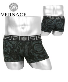 VERSACE ヴェルサーチェ ローライズボクサーパンツ メンズ アンダーウェア 下着 高級 ハイブランド 綿混 コットンストレッチ かっこいい ベルサーチ ヴェルサーチ フラワー 花柄 ロゴ ブランド 男性 紳士 プレゼント プチギフト 誕生日プレゼント 彼氏 父 息子 ギフト 記念日