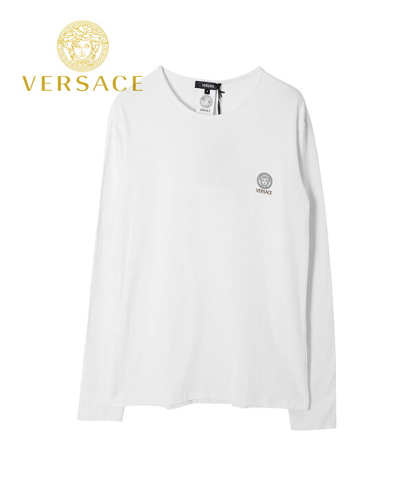 楽天市場】VERSACE ヴェルサーチェ 長袖 Tシャツ メンズ ロンT 高級 