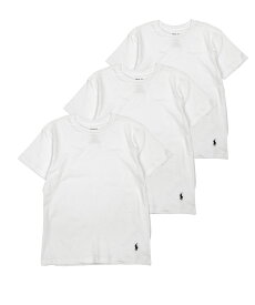 【3枚セット】 POLO RALPH LAUREN/ポロ ラルフローレン Tシャツ・カットソー ボーイズ 綿 100％ コットン おすすめ 人気 まとめ買い かっこいい おしゃれ 丸首 無地 ロゴ ワンポイント ブランド 子供 プレゼント プチギフト 誕生日 息子 ギフト 記念日 大きいサイズ