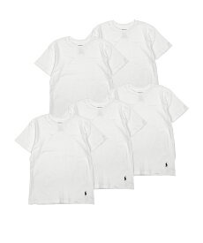 【5枚セット】 POLO RALPH LAUREN ポロ ラルフローレン Tシャツ・カットソー ボーイズ まとめ買い おすすめ 人気 綿 100％ コットン かっこいい おしゃれ 丸首 無地 ロゴ ワンポイント ブランド 子供 プレゼント プチギフト 誕生日 息子 ギフト 記念日 大きいサイズ