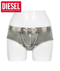 DIESEL ディーゼル ショーツ レディース アンダーウェア 下着 おしゃれ かっこいい 綿 コットンストレッチ ヨガ ジム ピラティス ロゴ ワンポイント デニム ブランド 女性 婦人 プレゼント プチギフト 誕生日プレゼント 彼女 妻 ギフト 記念日