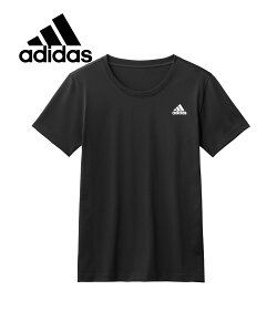 adidas アディダス Tシャツ メンズ アパレル 半袖 クルーネック 吸湿速乾 機能性 ジム トレーニング スポーツ 筋トレ ロゴ ワンポイント 無地 ブランド 男性 紳士 プレゼント プチギフト 誕生日