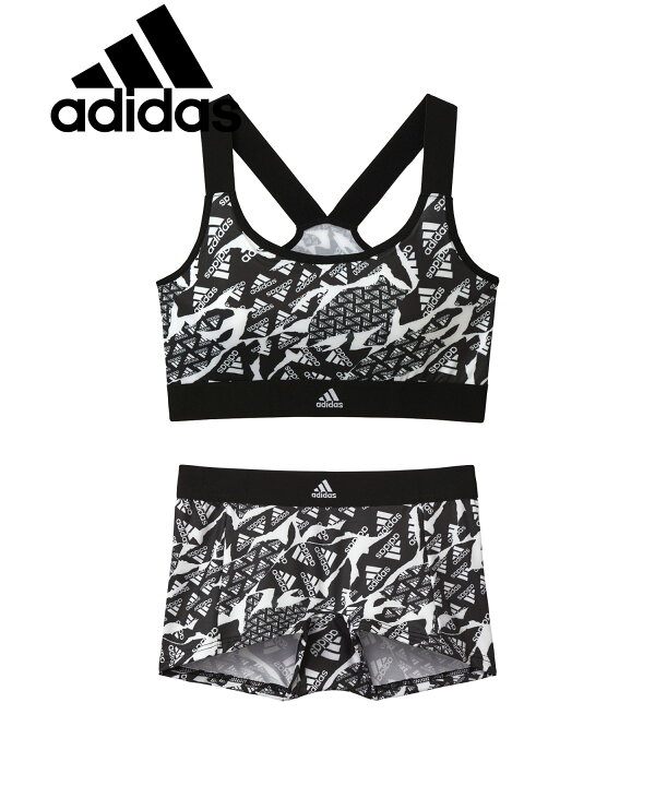 楽天市場】adidas アディダス スポーツブラ＆ショーツ レディース 