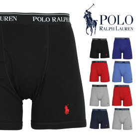 POLO RALPH LAUREN ポロ ラルフローレン ボクサーパンツ メンズ アンダーウェア 下着 前開き コットン 綿100% おしゃれ かっこいい ロゴ ワンポイント ブランド 男性 紳士 プレゼント プチギフト 誕生日プレゼント 彼氏 父 息子 ギフト 記念日