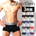 【3枚セット】カルバンクライン ボクサーパンツ メンズ 下着 ローライズ丈 ローライズボクサー Calvin Klein Steel Micro Low Ris...