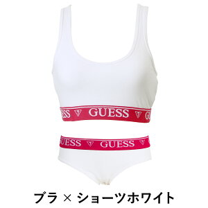 GUESS×AmandaCernyLogoBandレディースブラ&ショーツ上下セット商品画像