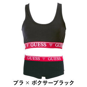 GUESS×AmandaCernyLogoBandレディースブラ&ショーツ上下セット商品画像
