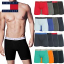【4枚セット】トミー ヒルフィガーボクサーパンツ メンズ 下着 CLASSIC BOXER BRIEFS ロングボクサーパンツ 無地 ロゴ オシャレ セット 4...
