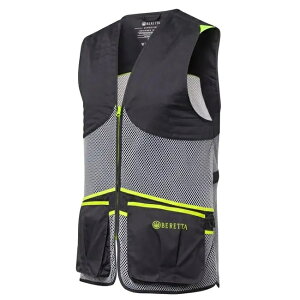 �x���b�^ �t�����b�V�� �x�X�g�i�O���[ x �C�G���[�j/Beretta Full Mesh Shooting Vest - Ebony & Ice Grey
