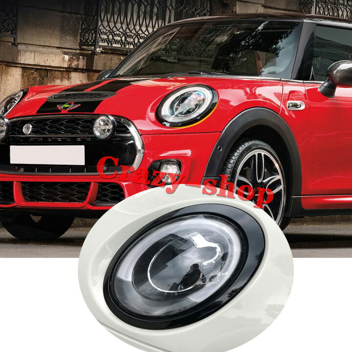 楽天市場 おすすめ Bmw Mini ミニクーパー F54 F55 F56 F57 F60 R60 アクセサリー テールリアランプ トリム フロントライト トリム カスタム パーツ おしゃれ 車種専用設計 ヘッドライトカバー アイライン クレイジーショップ