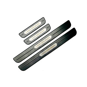 【セール&P10倍9/4-9/11】JCSM ランクル250 スカッフプレート サイドステップ トヨタ新型ランドクルーザー 250 LC250 車種専用設計 サイドステップスカッフ 外側 ステンレス製 外装パーツ ガーニ